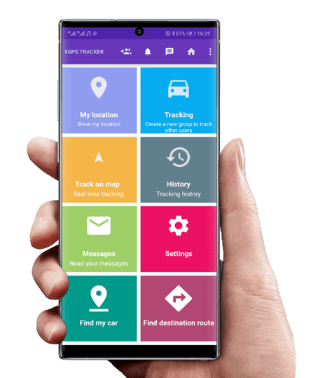 Gps tracking app